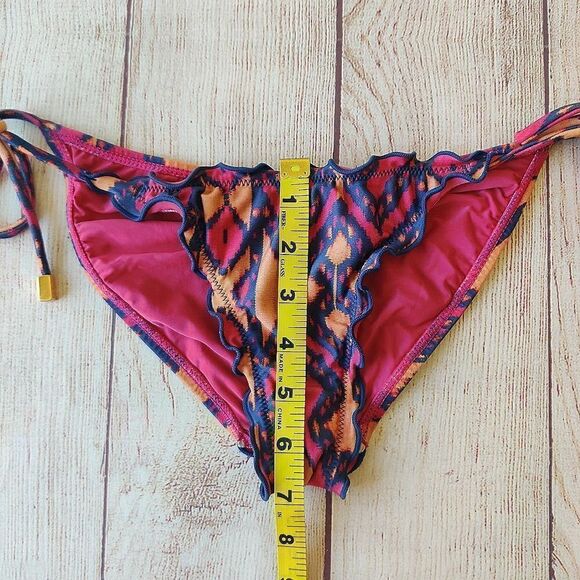 Vix Paula Hermanny Capadocia Full Ripple Bikini Bottom sz S - Picture 8 of 11